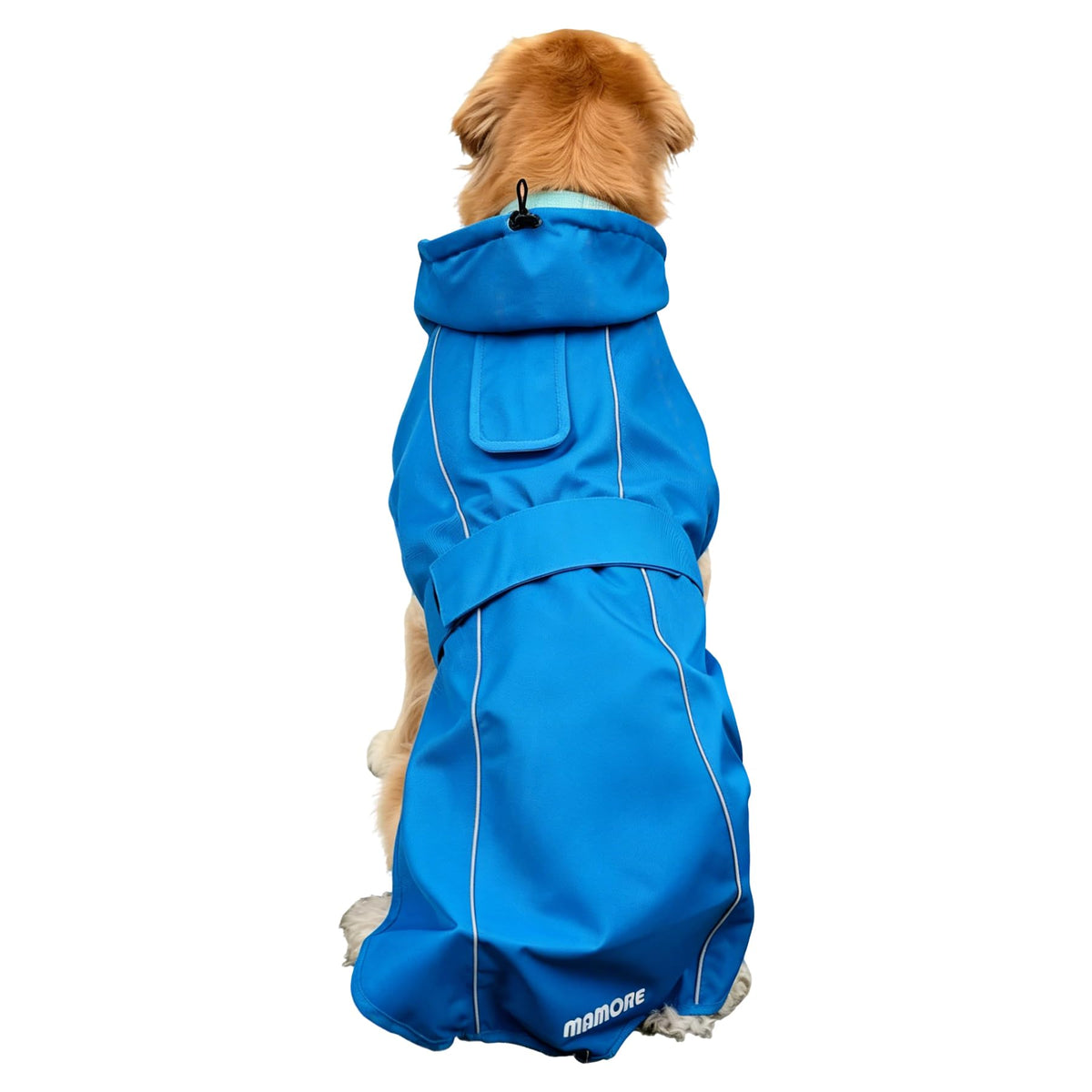 Waterproof Dog Raincoat (Blue / Large(22-37lb))
