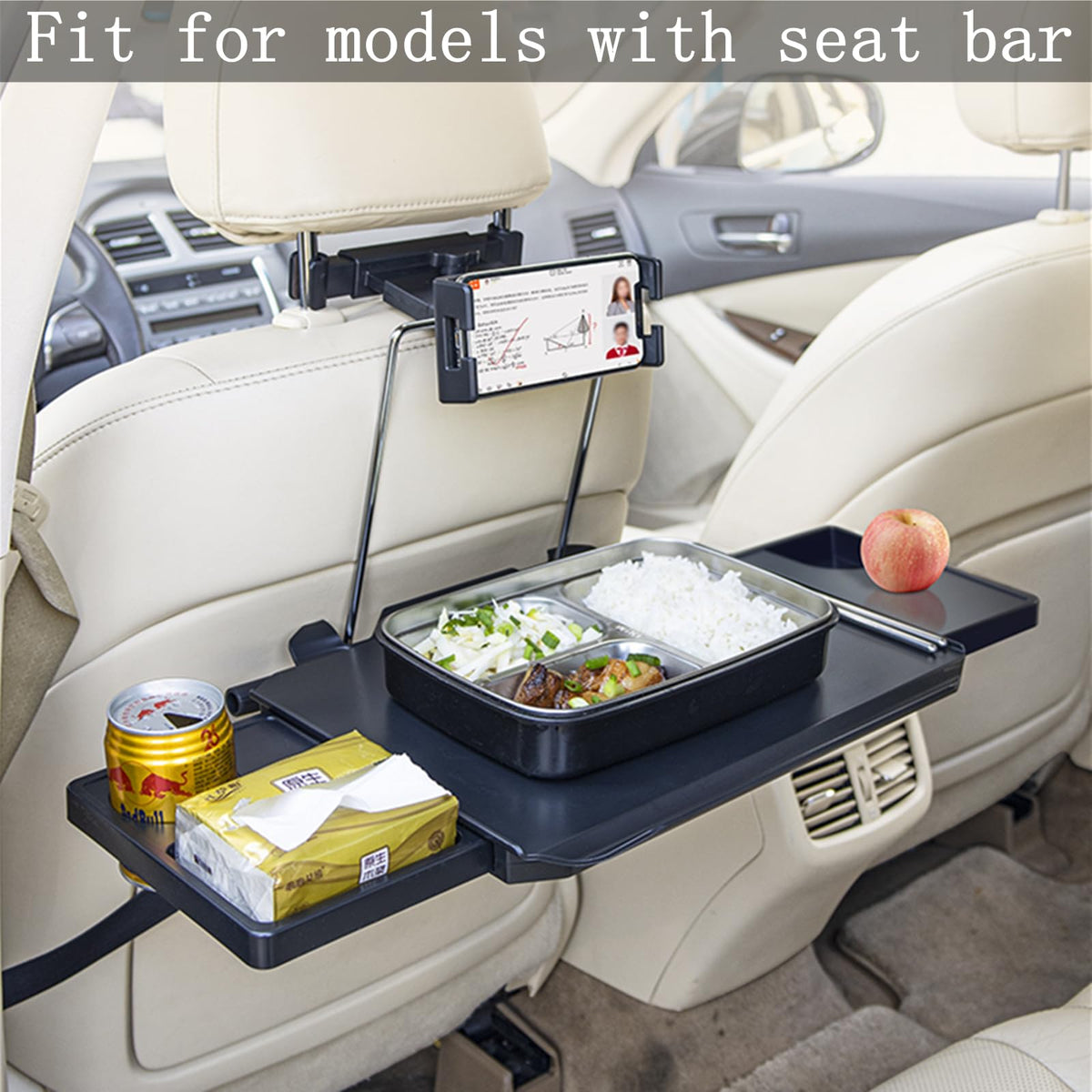 2-in-1 Large Car Steering Wheel Tray (Large)