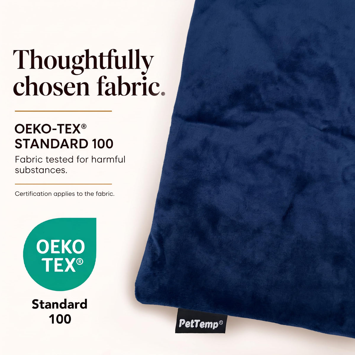 Dog Heating Pad (Blue / Medium: 20" x 16" x 1.6")