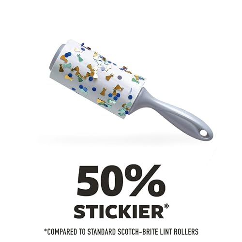 Extreme Clean Lint Roller (4 Rollers, 400 Sheets)