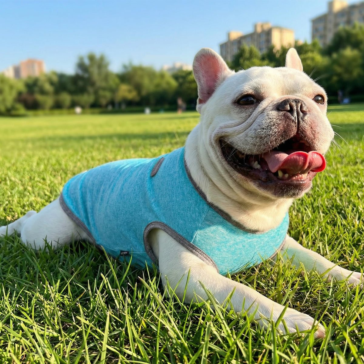 3 Pack Lightweight Sun Protection Dog Shirt Breathable Sleeveless Dog T Shirts Extra Soft Top Tank Dog Clothes for Outdoor Activities (Purple + Skin Pink + Light Pink / XS (Back: 10.2",Chest: 15.8", Neck 10.6"))