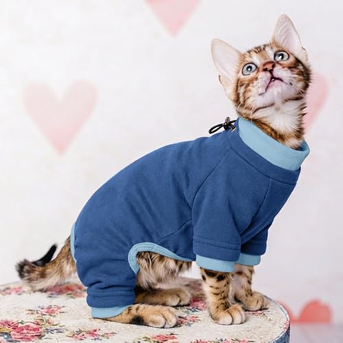 Cat Hair Sticky Sweater (X-Large / Blue)