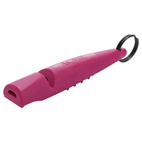 Alpha 210.5 Professional Dog Training Whistle with Enhanced Ergonomic Grip. BPA (Magenta)