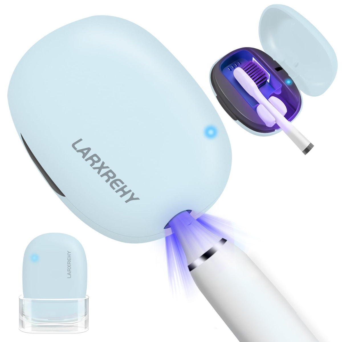 Toothbrush Cleaner Case (Blue)