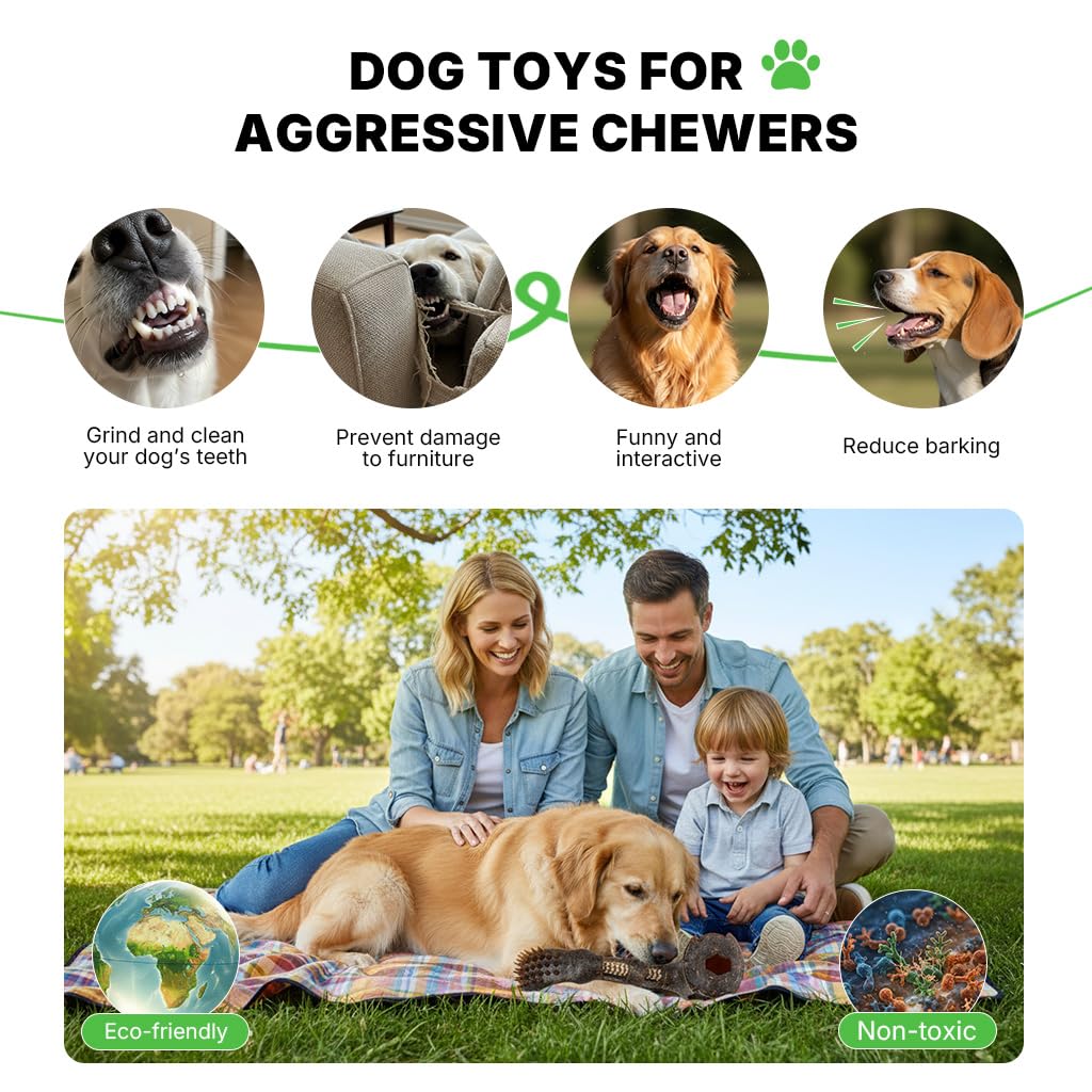 Dog Chew Toy Treat Dispensing Dog Toys (Driftwood Tug)