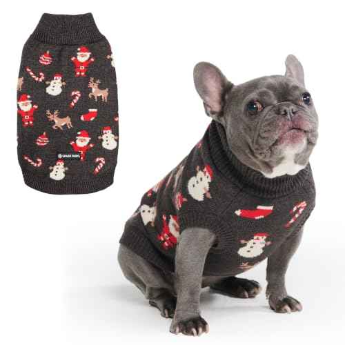 Christmas Knit Dog Sweater (Santa Clause / Large)