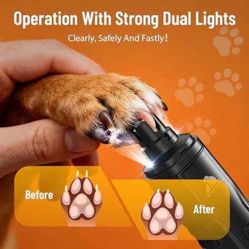 Electric Dog Nail Grinder (Light black)