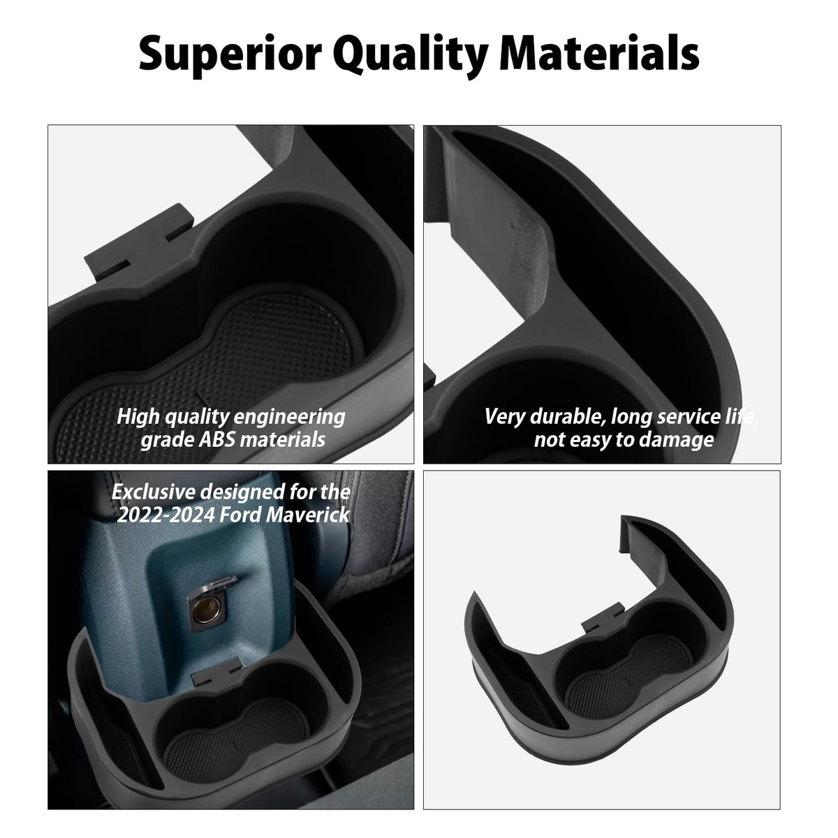 for 2022 2023 2024 2025 Maverick Accessories Cup Holder Expander Insert Organizer Water Bottle Expander Drink Holders 2024 2025 Maverick Seat Rear Cup Holder (2 in 1 Rear Cup Holder)