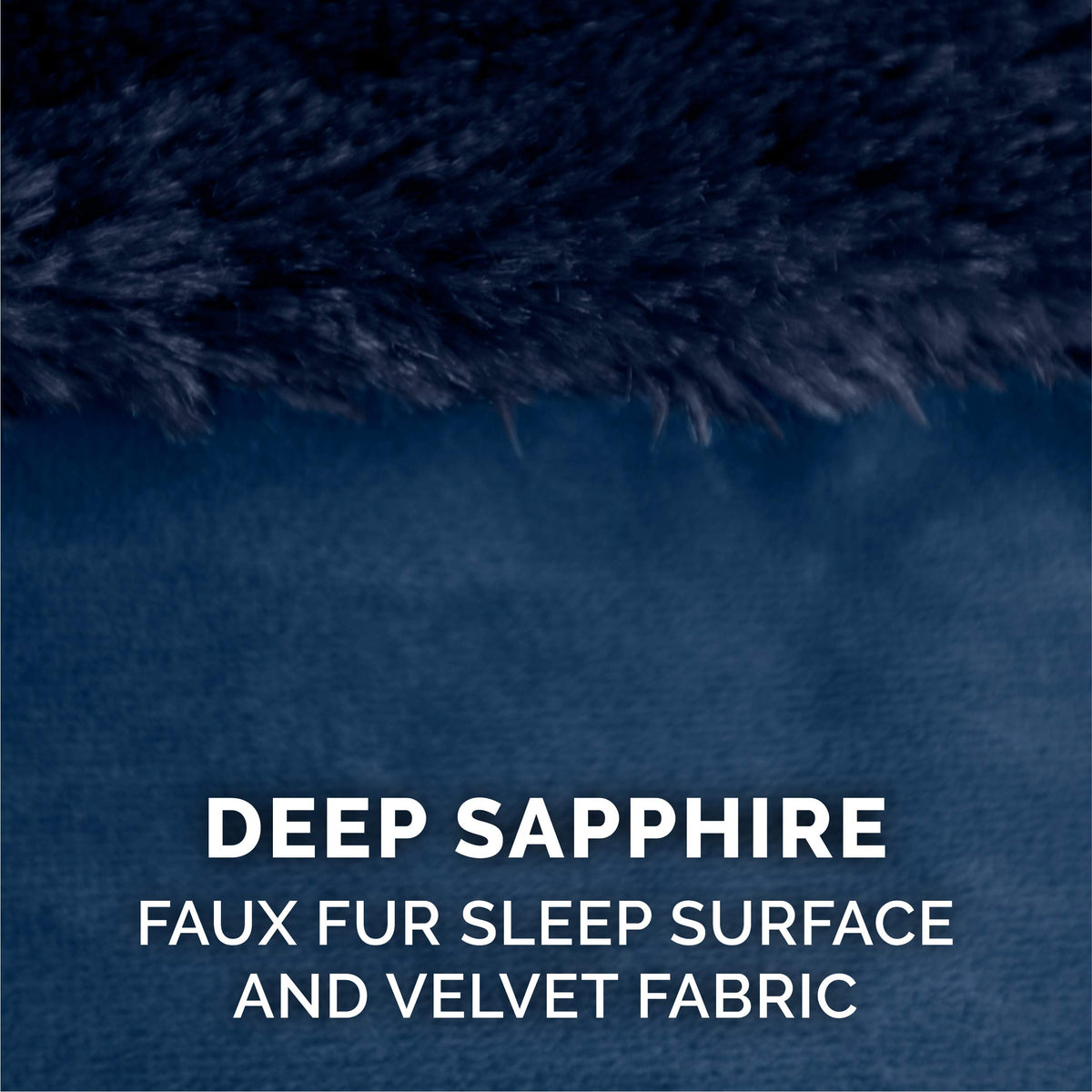 Orthopedic Dog Bed for Large (Large / Deep Sapphire)