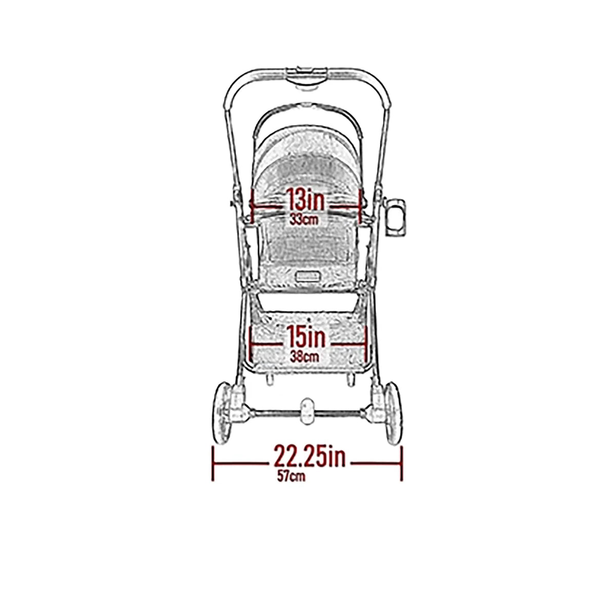 3-in-1 Travel System View 360 Stroller, Sea Salt (Sea Salt- 4 Wheel)