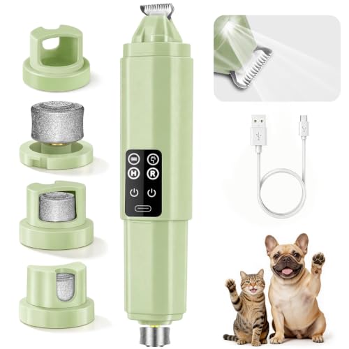 Dog Nail Grinder Quiet (Green)