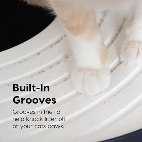 Top Entry Cat Litter Box (Top Entry / Navy)