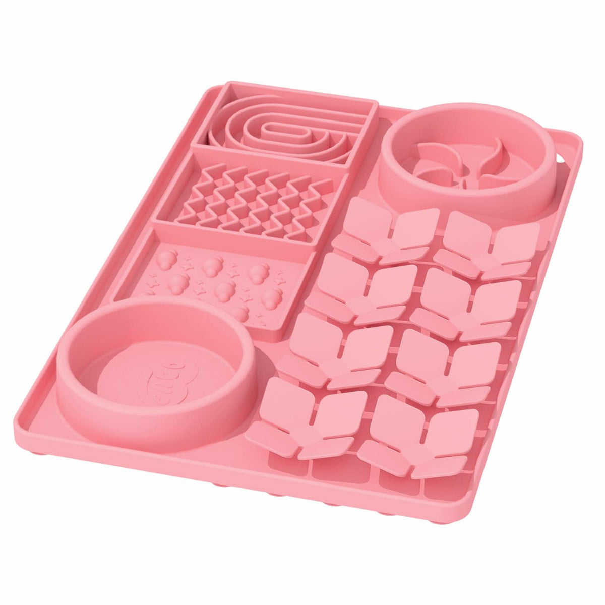 Slow Feeder Bowl for Dogs and Cats (Pink)