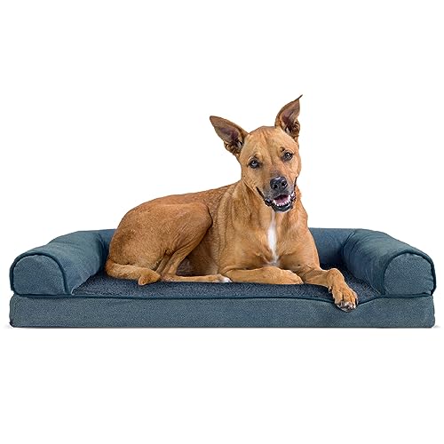 Orthopedic Dog Bed for Large Dogs w (Jumbo / Orion Blue)