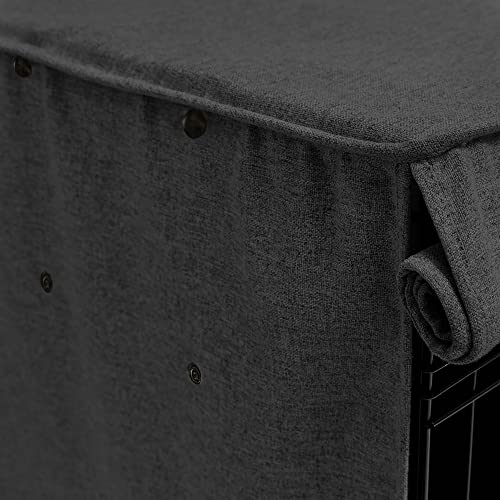 Metal Dog Crate Cover (36.75"L x 23.75"W x 25"H)