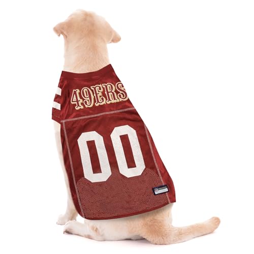 NFL San Francisco 49ers Dog Jersey (San Francisco 49ers / XX-Large)