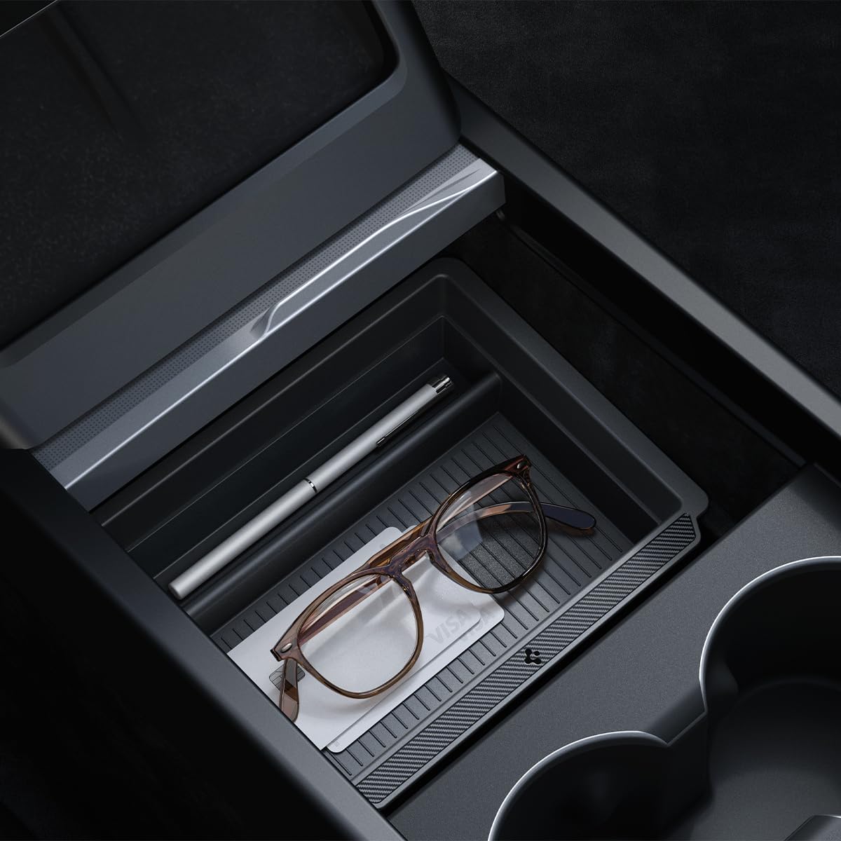 Console Organizer for Model Y Juniper (Center Console Organizer (Sliding))