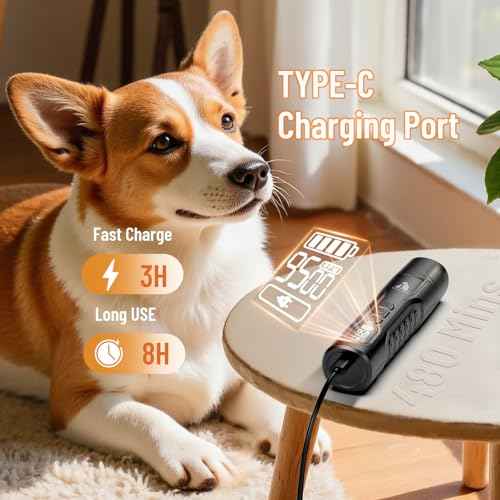 Electric Dog Nail Grinder (Light black)