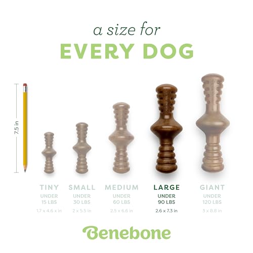 Zaggler Dog Chew Toy for Aggressive Chewers (REAL Chicken / Large)