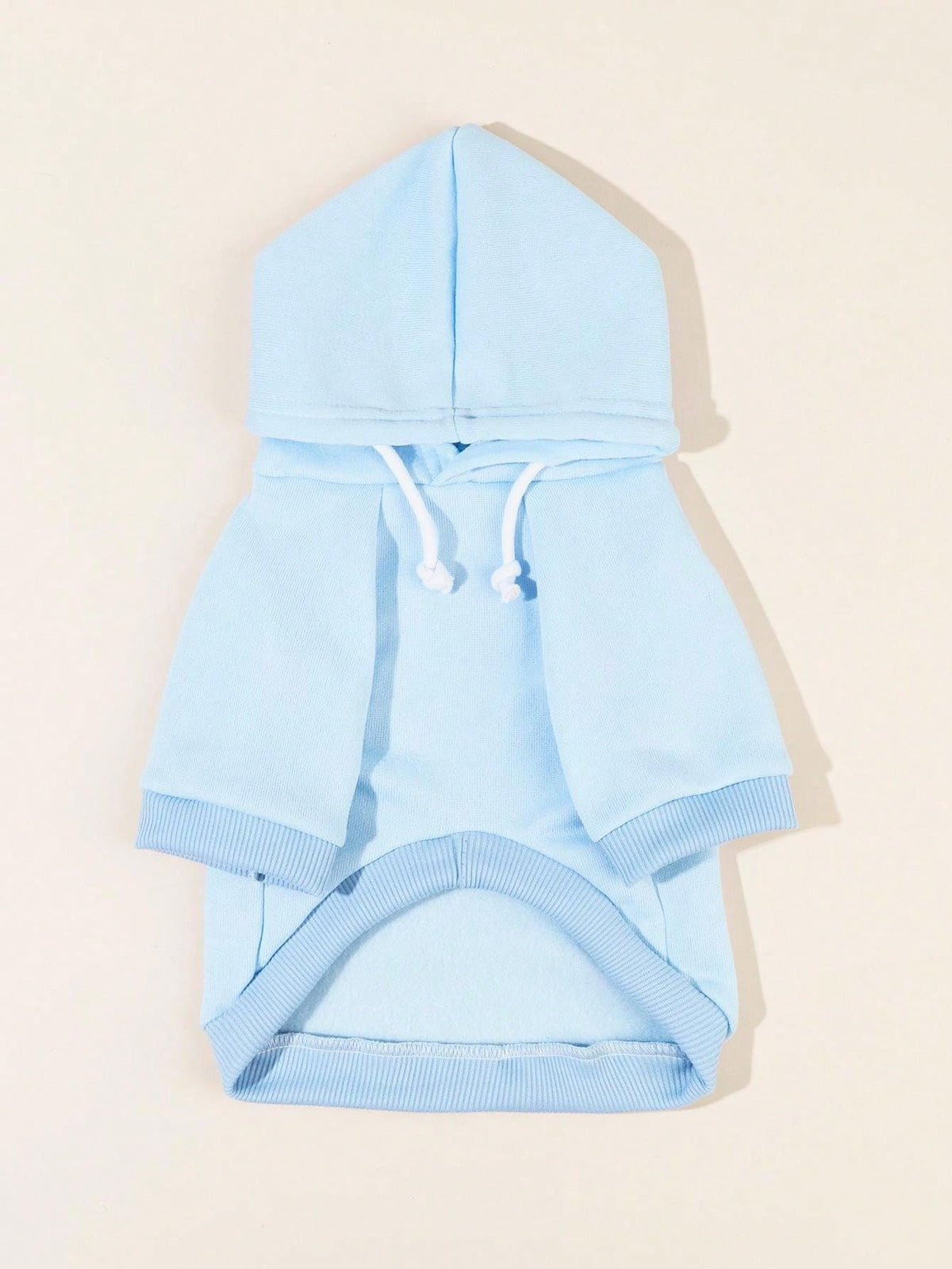 Basic Dog Hoodie Sweatshirt Puppy Sweater Warm Cat Costumes Pet Clothes for Chihuahua Puppy Kitten Small Medium Dogs Light Blue Small (Small / Light Blue)