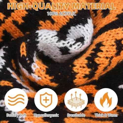Halloween Cat Sweater for Cats Only (Orange / Small)