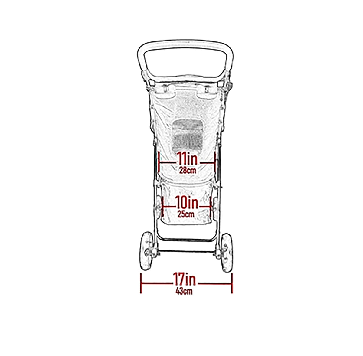 Happy Trails Pet Stroller (Light Sand)