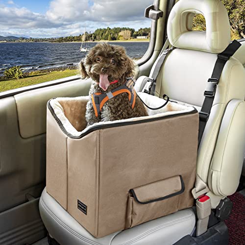 Dog Booster Seat (Small / Tan)