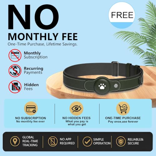 GPS Tracker for Dogs (Green / S(8.5''-13''))