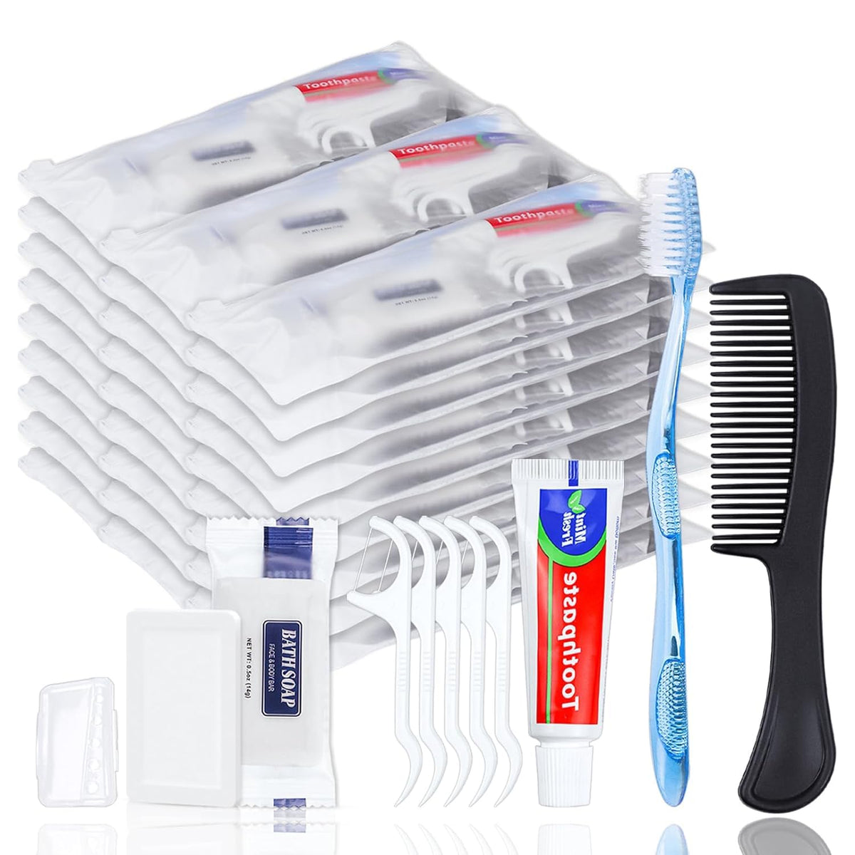 5 Set Personal Hygiene Kit Basic Toiletry Kits Homeless Supplies (1 Count (Pack of 5))