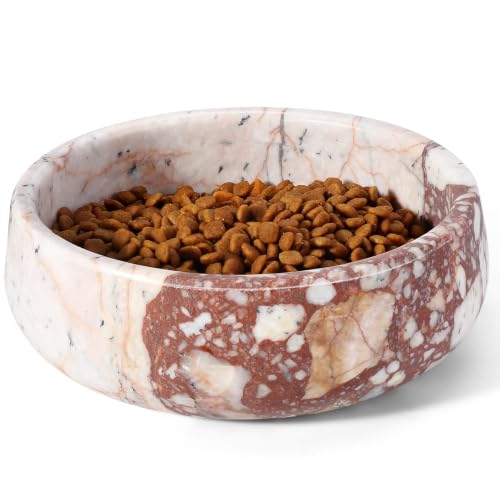 Calacatta Marble Dog Bowl (Calacatta Small)