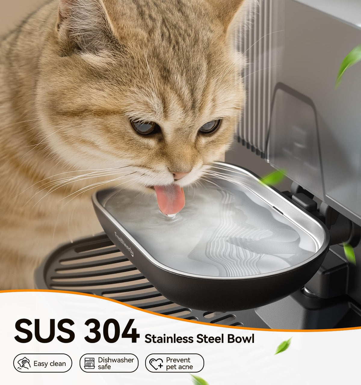 Wireless Cat Water Fountain No Filters