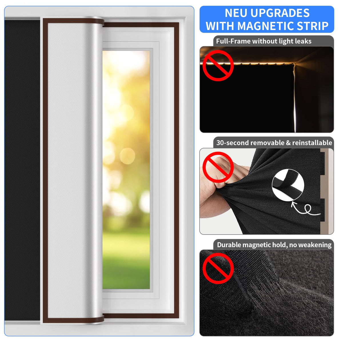 Black Out Curtains Full (57"W x 79"H)