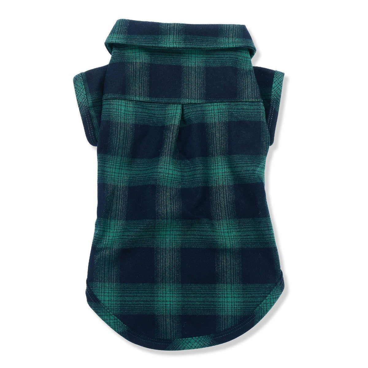 Dog Shirt Koneseve Pet Plaid Polo Clothes Shirt T (XS-(2~4lb)-Chest~11" / Green)