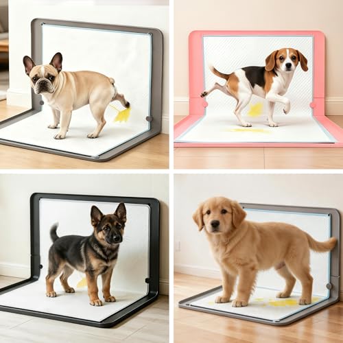 Dog Pee Pad Holder (Black / 35x25in)