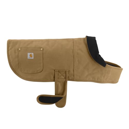 Firm Duck Insulated Dog Chore Coat Carhartt Brown (Carhartt Brown / Medium)