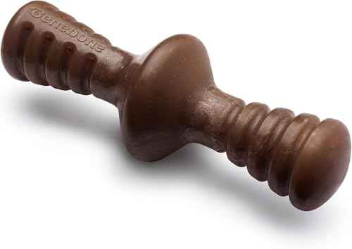 Zaggler Dog Chew Toy for Aggressive Chewers (Brown / Giant)