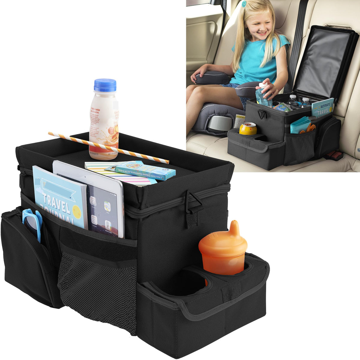 CarHop Car Seat Organizer (Black)