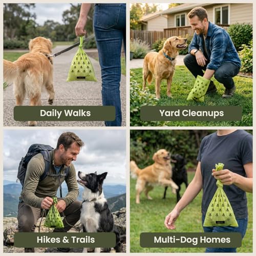 Pogi's Large Dog Poop Bags (1 Count (Pack of 500) / Unscented)