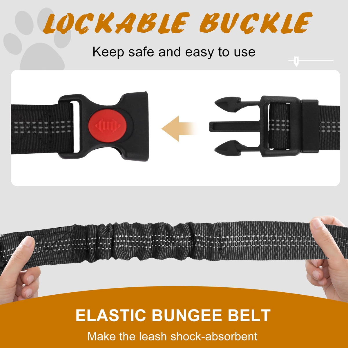 Double Dog Seat Belt (Black(Dual Dog) / 1 Pack)