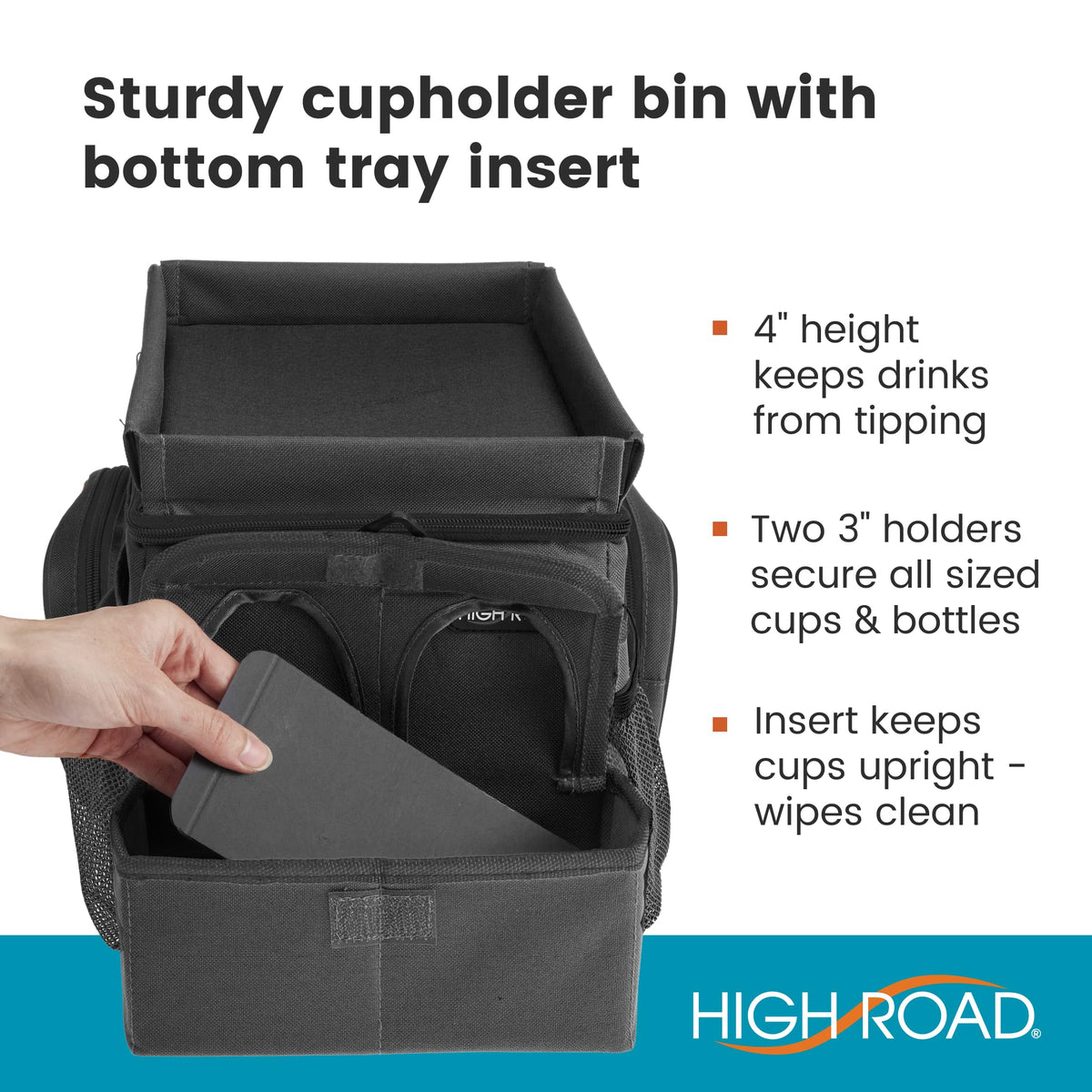 CarHop Car Seat Organizer (Black)