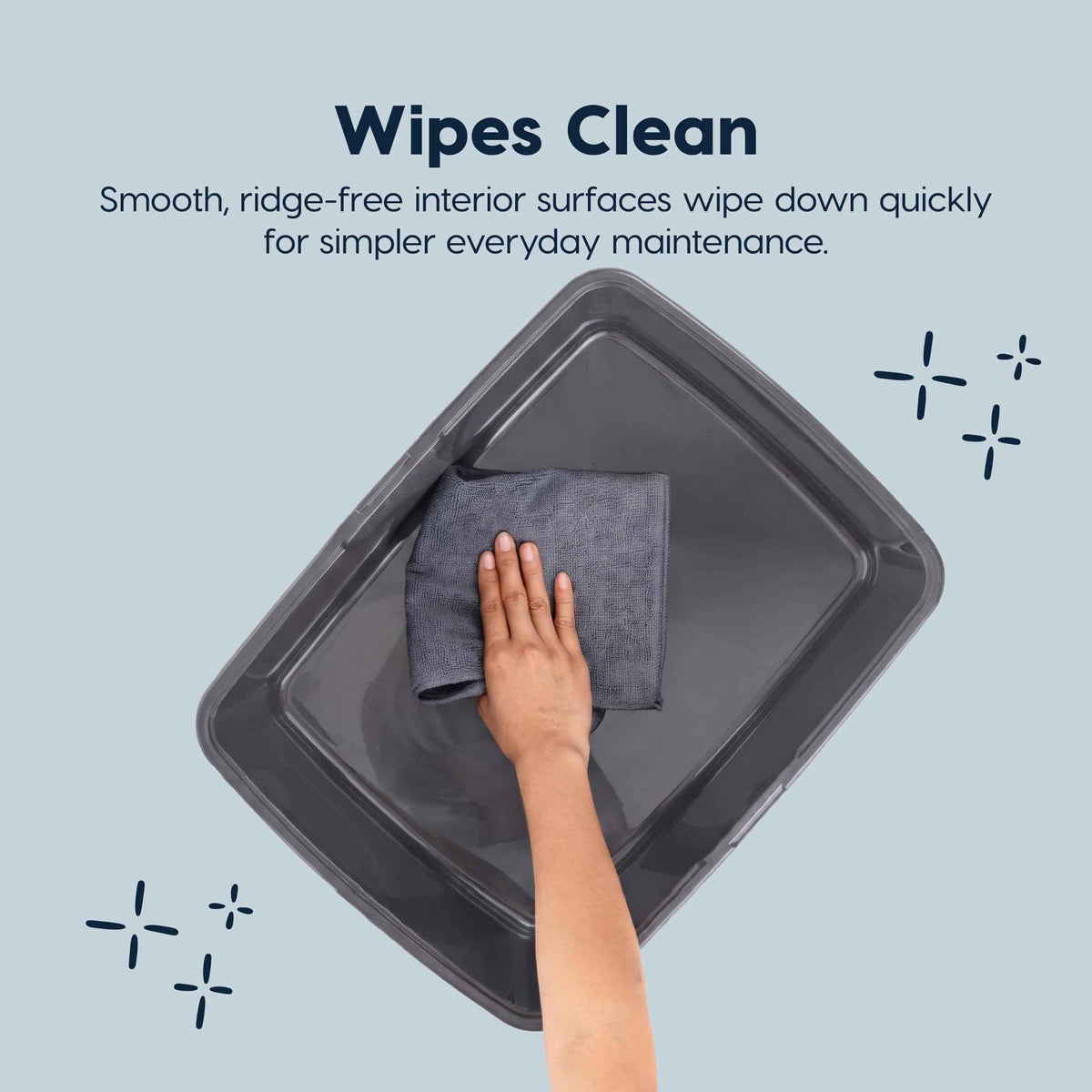 Cat Litter Box Small (Small / Gray)