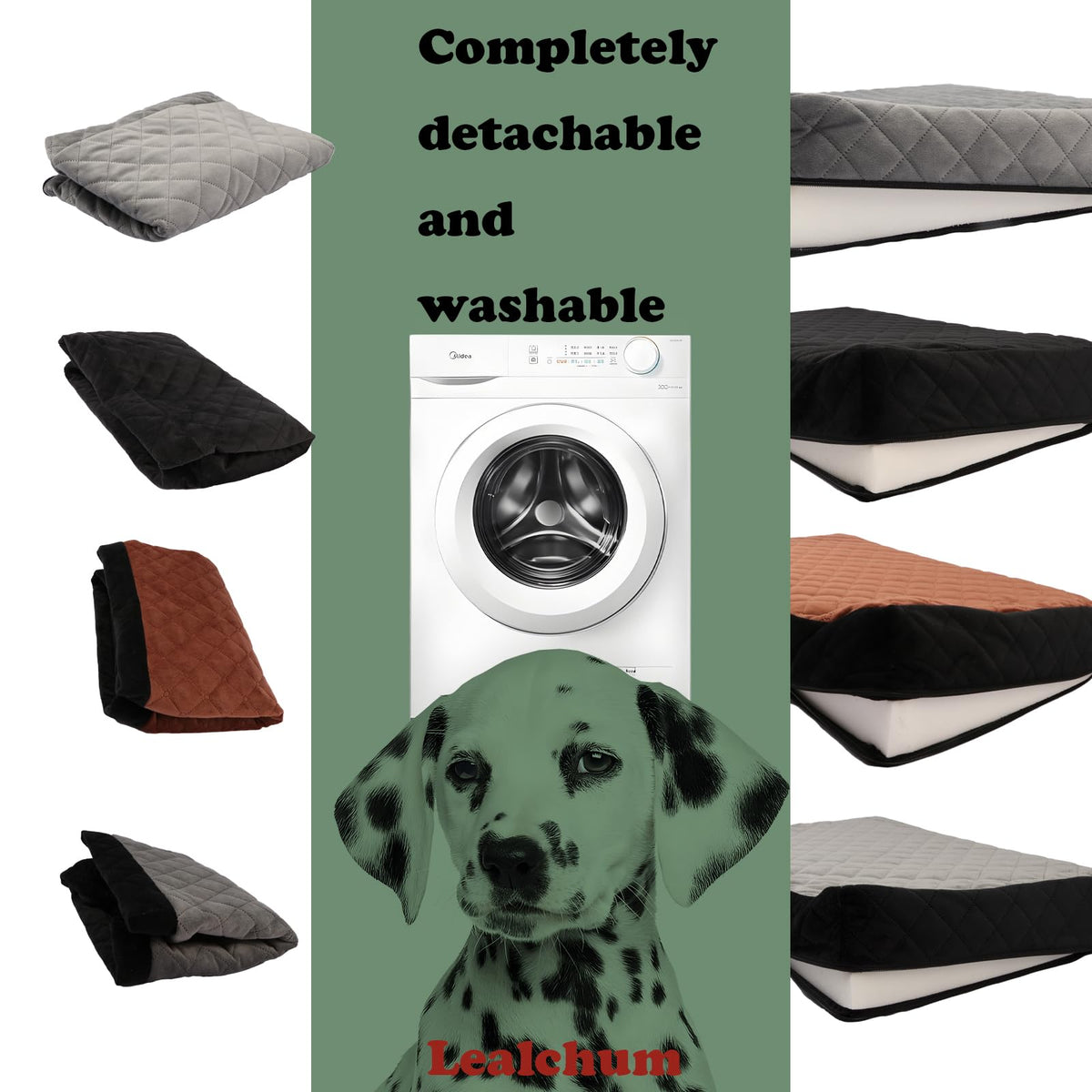 Large Dog Car Seat (Black / Large)