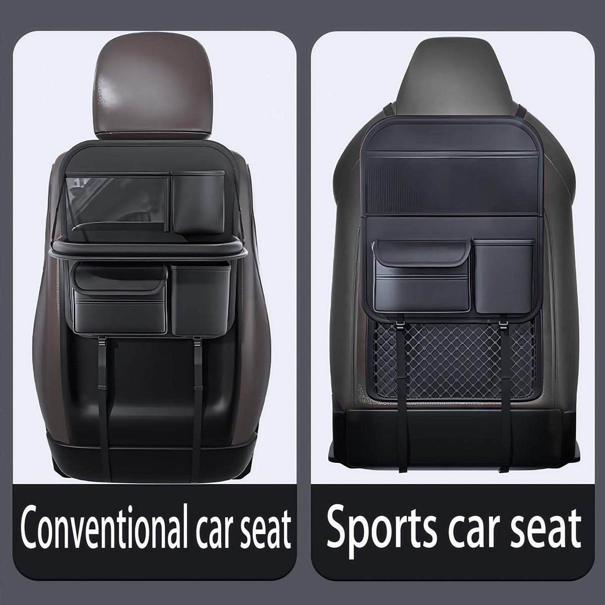 Backseat Car Organizer (Black A)