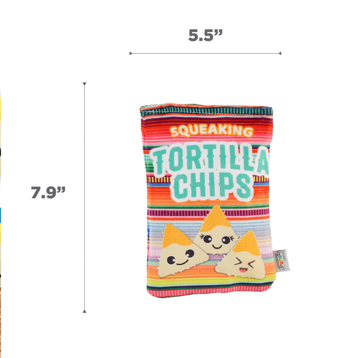 Snack Bag Tortilla Chips Puzzle Squeaky Dog Toys