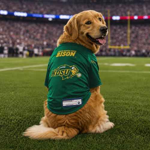 NCAA North Dakota State Bison Stretch Pet Jersey (North Dakota State Bison / X-Small)