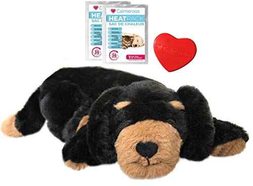 Plush Heartbeat Toy (Black and Brown)