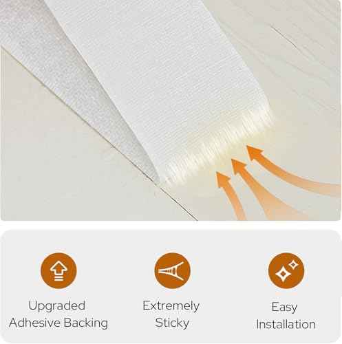 Self Adhesive Curtains (35"W x 59"L (Pack of 2) / Orange)