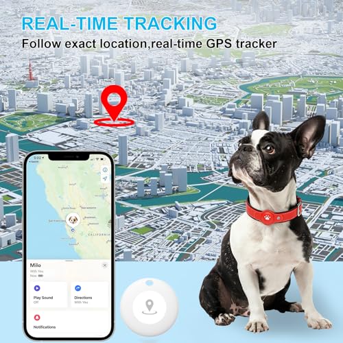 GPS Tracker for Dogs (Orange / S(8.5''-13''))
