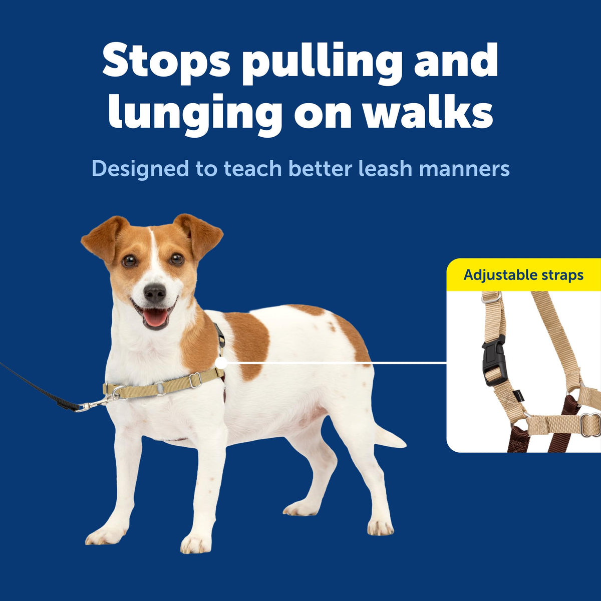 Easy Walk Harness (Small / Tan/Brown)