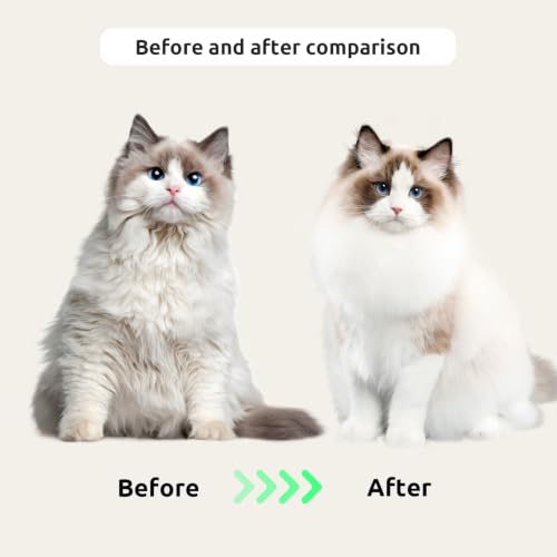 Cat brush Cat Brush for Long or Short Haired Cats (Green)